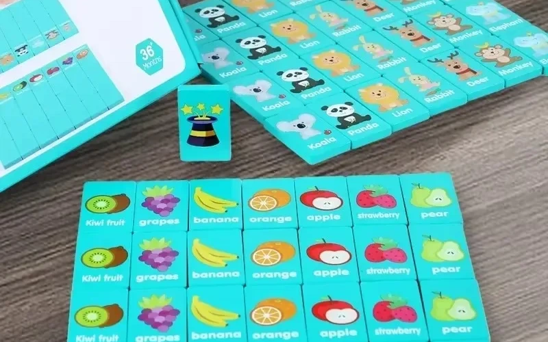 Animal Educational Memory Matching Game